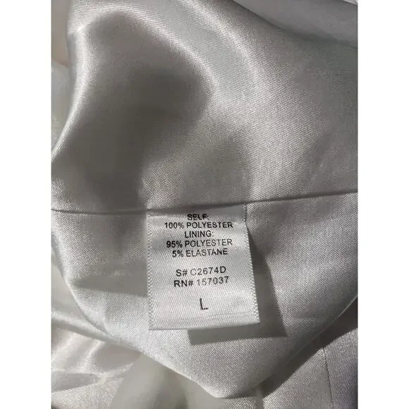 Et Clet Tie Dye Mini Slip Dress Women's Size Large Pink Yellow Strappy Lined - Picture 11 of 15